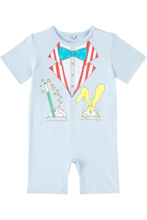 Stella McCartney Baby printed cotton jumpsuit