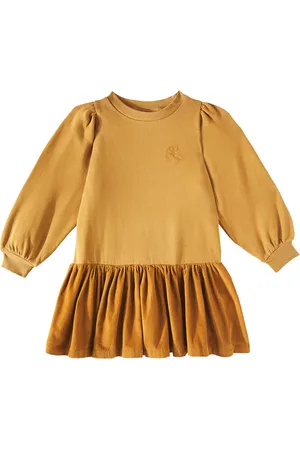Molo Cinna puff-sleeve cotton-blend dress