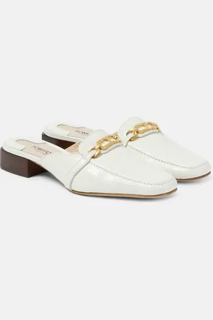 Tom Ford Whitney croc-effect leather mules