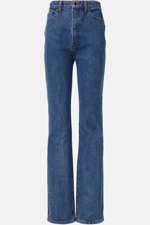 Khaite Danielle high-rise straight jeans