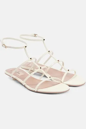 VALENTINO GARAVANI Rockstud Wispy leather sandals