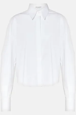 Brunello Cucinelli Cotton-blend shirt