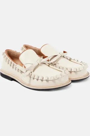 J.W.Anderson Ruffled leather moccasins