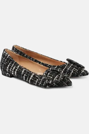 Gianvito Rossi Venezia bouclÃ© ballet flats