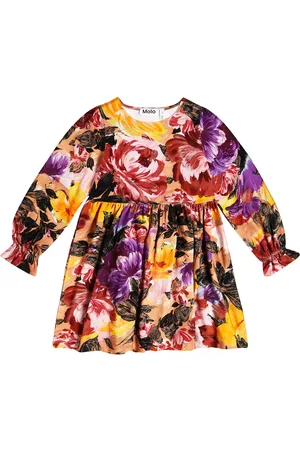 Molo Camie floral cotton-blend dress
