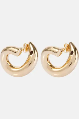 Bottega Veneta 18kt -plated sterling silver earrings