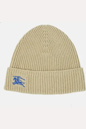 Burberry EKD ribbed-knit cashmere beanie