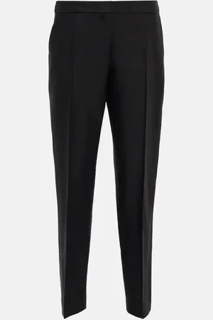 DRIES VAN NOTEN Cotton-blend gabardine pants