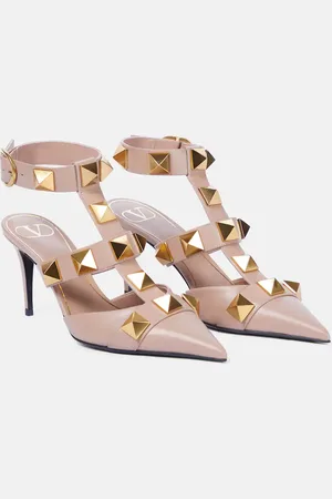 VALENTINO GARAVANI Roman Stud leather mules