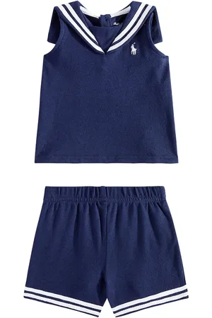 Ralph Lauren Baby cotton T-shirt and shorts set
