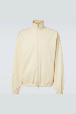 Jil Sander Cotton-blend zip-up sweatshirt