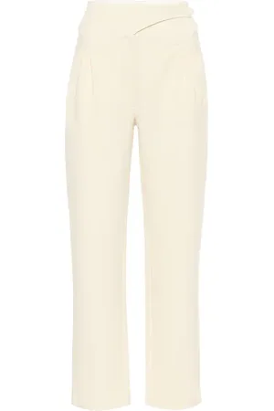 Blazé Milano BlazÃ© Milano Resolute Basque high-rise wool pants
