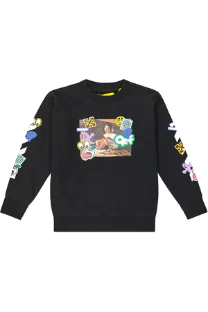 OFF-WHITE Printed cotton sweatshirt