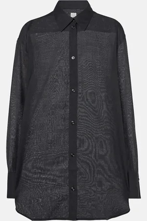 Totême Wool voile shirt