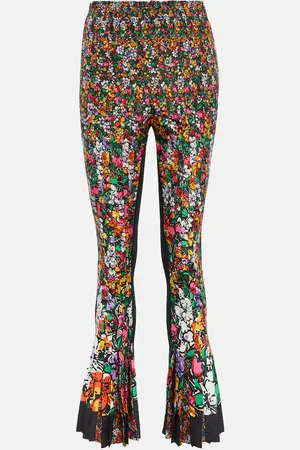 SACAI High-rise floral pants