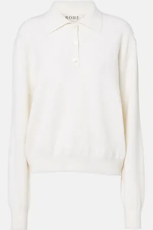 Rohe RÃ³he Wool and cashmere polo sweater