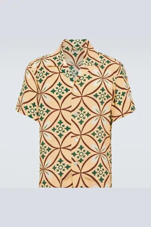 BODE Greer printed bowling shirt