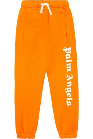 Palm Angels Logo cotton jersey sweatpants