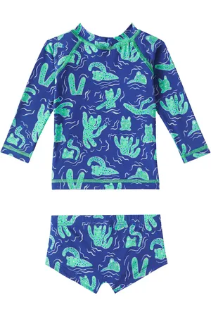 FÁBULA FÃ¡bula Baby printed rashguard swimsuit