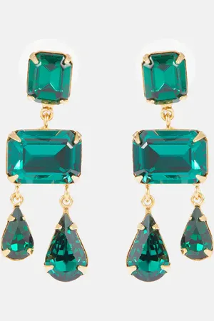Jennifer Behr Lucille crystal earrings
