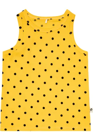 Mini Rodini Polka dotted jersey tank top