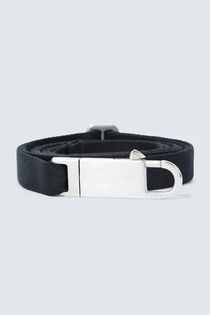 Rick Owens Lido Disco canvas belt