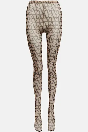 VALENTINO Toile Iconographe tights