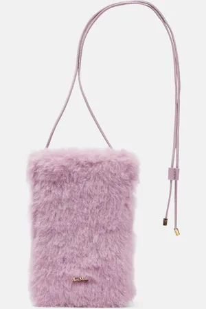 Max Mara Crossy teddy phone pouch