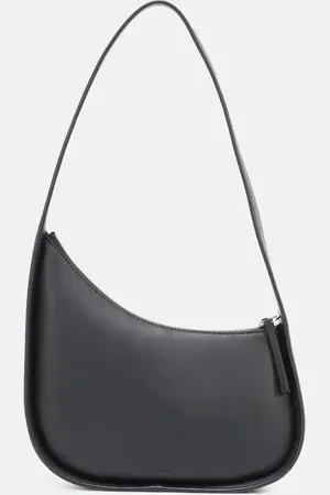 The Row Half Moon leather shoulder bag