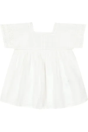 BONPOINT Baby Ameliane broderie anglaise cotton dress