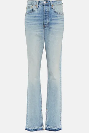 RE/DONE High-rise bootcut jeans