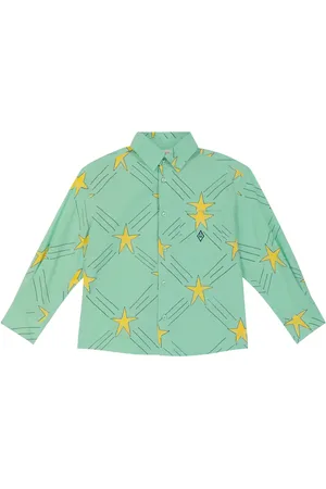 The Animals Observatory Wolf printed cotton shirt
