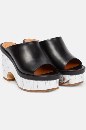 Chloé ChloÃ© Oli leather platform mules