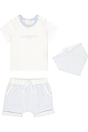 Givenchy Baby 4G cotton T-shirt, shorts and bandana