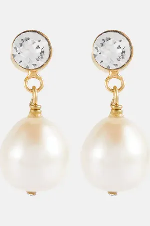 Jennifer Behr Percy faux pearl earrings