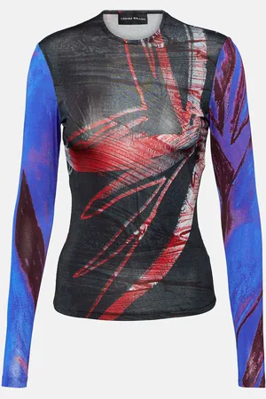 Louisa Ballou Printed jersey top