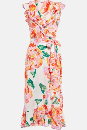 POUPETTE ST BARTH Aude floral midi dress