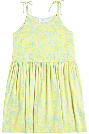 PAADE Bow-detail floral chiffon dress