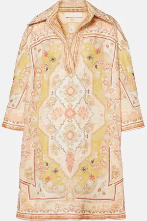 ZIMMERMANN Wylie printed linen tunic