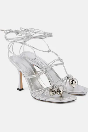 Jimmy Choo Jemma 90 metallic leather sandals