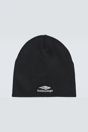 Balenciaga 3B Sports Icon ribbed-knit beanie