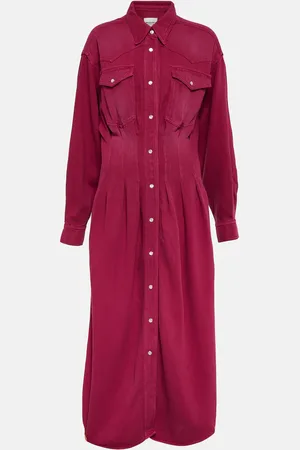 Marant Etoile Tomia tencel midi dress
