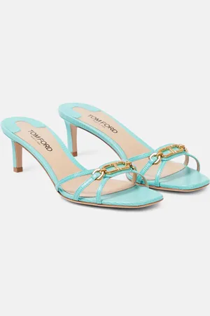 Tom Ford Whitney embellished leather mules