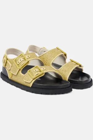 Birkenstock Milano Luxe raffia sandals