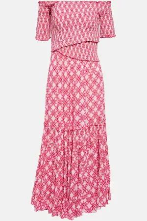 POUPETTE ST BARTH Soledad printed midi dress