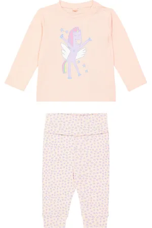 Stella McCartney Baby printed cotton pajamas