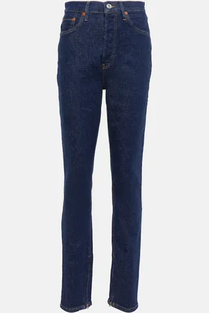 RE/DONE Super High Drainpipe slim jeans