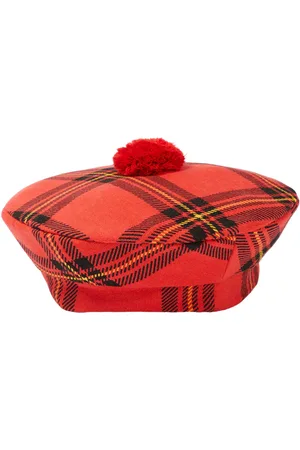 Mini Rodini Checked cotton beret