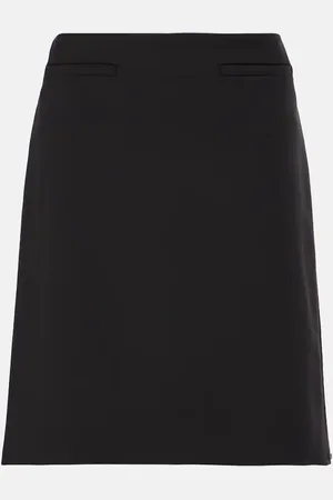 Sportmax Luigia virgin wool miniskirt
