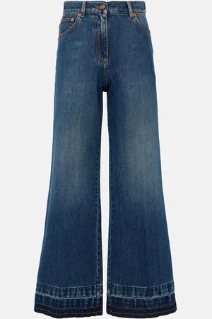 VALENTINO High-rise flared jeans
